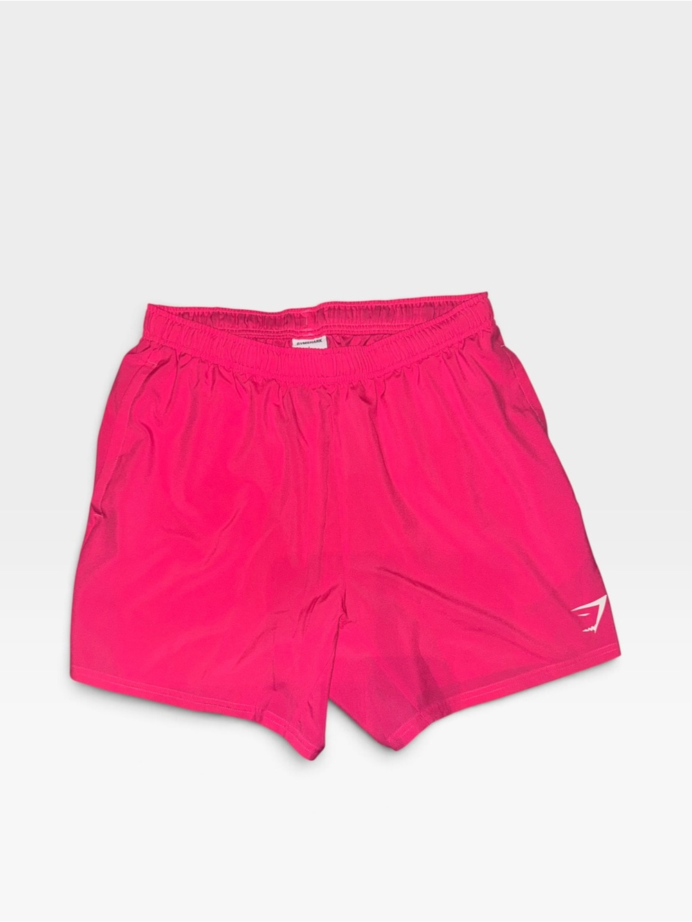 GYMSHARK Arrival Mesh 5” Shorts in Pink Lifting Size Large - Picture 9 of 14